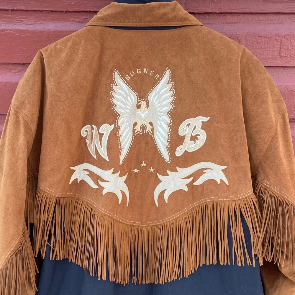 Vintage Bogner Goan Thylmann Western Ski Snowboard Jacket Winter Coat Women's 12 - Picture 5 of 11